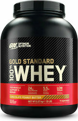 Optimum Nutrition Gold Standard 100% Whey Proteină din Zer cu Aromă de Ciocolată și unt de arahide 2.27kg