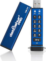 iStorage Datashur Pro 32GB USB 3.0 Μπλε