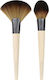 EcoTools Synthetic Make Up Brush Set for Highlighter 2pcs