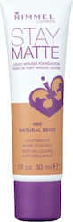 Rimmel Stay Matte Liquid Mousse Foundation 30ml