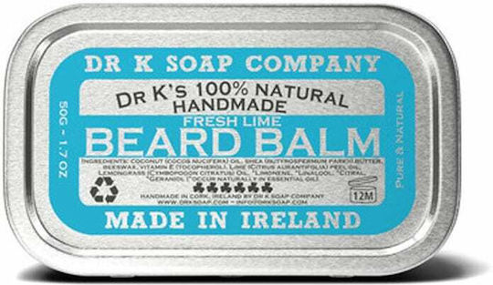 Dr K Soap Company Balm Περιποίησης για Γένια Fresh Lime 50gr