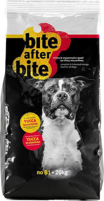 Nutripet Bite After Bite B1 20kg Trockenfutter für erwachsene Hunde mit Mais, Reis und Fleisch