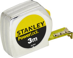 Stanley Power Lock Maßband mit automatischem Rü...