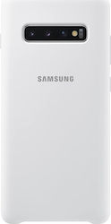 Samsung Back Cover Silicone White (Galaxy S10+)