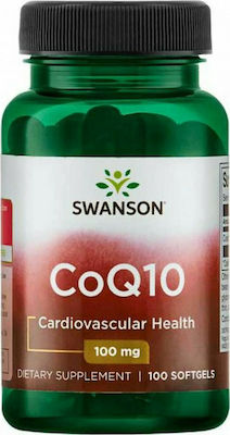 Swanson CoQ10 100mg 100 Softgels