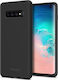 Spigen Silicone Fit Coperta din spate Silicon Negru (Galaxy S10) 605CS25818