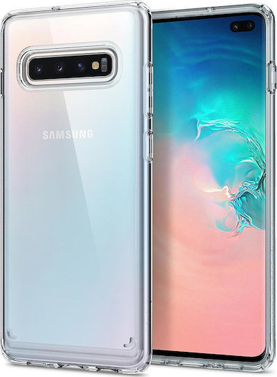 Spigen Ultra Hybrid Back Cover Πλαστικό Διάφανο (Galaxy S10+)