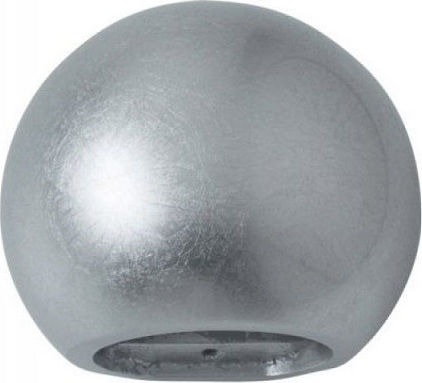 Spot Light Leuchte Wand Silber 12cm
