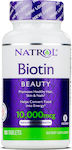 Natrol Biotin Vitamin for Hair, the Skin & Nails 10000mcg 100 caps
