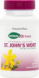 Nature's Plus Herbal Actives St Johns Wort Extended Release 450mg 60 Tablets