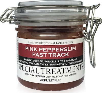 The Pionears Pepperslim Fast Track Gel για Αδυνάτισμα και την Κυτταρίτιδα Γλουτών 200ml