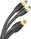 Audioquest FLX-X RCA-Kabel - RCA-Buchse 0,15m