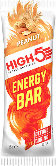 High5 Energy Bar Блокче Протеин с Вкус Арахис 55гр