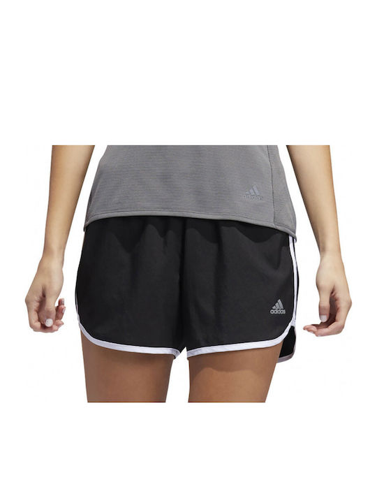 Adidas Marathon 20 Shorts Αθλητικό Γυναικείο Σορτς Μαύρο