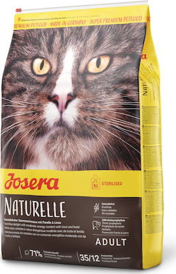 Josera Naturelle Ξηρά Τροφή για Ενήλικες Στειρωμένες Γάτες με Πέστροφα 10kg