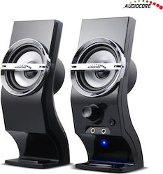 Green Blue Audiocore AC805 2.0 с Мощност 6W Черни Green Blue Audiocore AC805 2.0 с Мощност 6W Черни