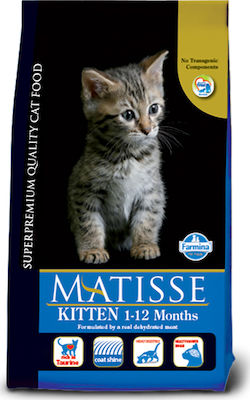 Farmina Kitten 1-12 Trockenfutter für junge Katzen mit Huhn 0.4kg