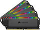 Corsair Dominator Platinum RGB 32GB DDR4 RAM with 4 Modules (4x8GB) and 3200 Speed for Desktop