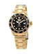 Invicta Pro Diver Men's Watch 40mm Battery with Gold Metal Bracelet