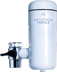 Aquaphor Topaz Filtru de Apă pentru Robinet Alb Compact Activated Carbon 0.7 μm - micrometru 11382