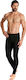 Minerva 90-20311 90-20311-045 Pantaloni termici pentru bărbați Negru
