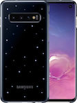 Samsung LED Cover Back Cover Πλαστικό Μαύρο (Galaxy S10)