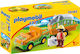 Playmobil 123 Zoo Vehicle With Rhinoceros for 1.5+ years old