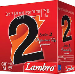 Lambro Φυσίγγια Series 2 Σκοπευτικά 28gr 25τμχ