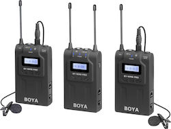 Boya Microfon Wireless Condensator (diafragmă mică) BY-WM8 Pro-K2 Revers Jurnalistic