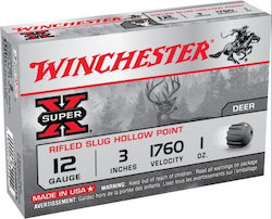 Winchester Φυσίγγια Super-X Rifled Slug Hollow Super Magnum 28.35gr 5τμχ Winchester Φυσίγγια Super-X Rifled Slug Hollow Super Magnum 28.35gr 5τμχ