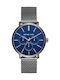 Michael Kors Blake Ανδρικό Ρολόι 42mm Χρονογράφος Μπαταρίας με Ασημί Μεταλλικό Μπρασελέ