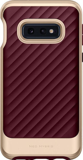 Spigen Neo Hybrid Umschlag Rückseite Kunststoff Burgundisch (Galaxy S10e)