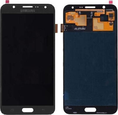 Samsung Mobile Phone Screen Replacement with Touch Mechanism for Galaxy J7 2016 (Black)