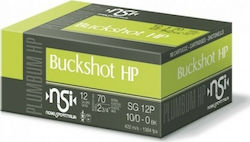 Nobel Sport Φυσίγγια Plumbum HP Buckshot 12βολα 32gr 10τμχ