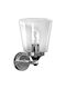 Nowodvorski Bali Modern Lamp Bathroom with Socket E14 Transparent 25cm