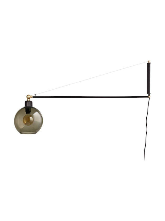 Nowodvorski Crane Lamp Wall Socket Black 88x10x25.5cm