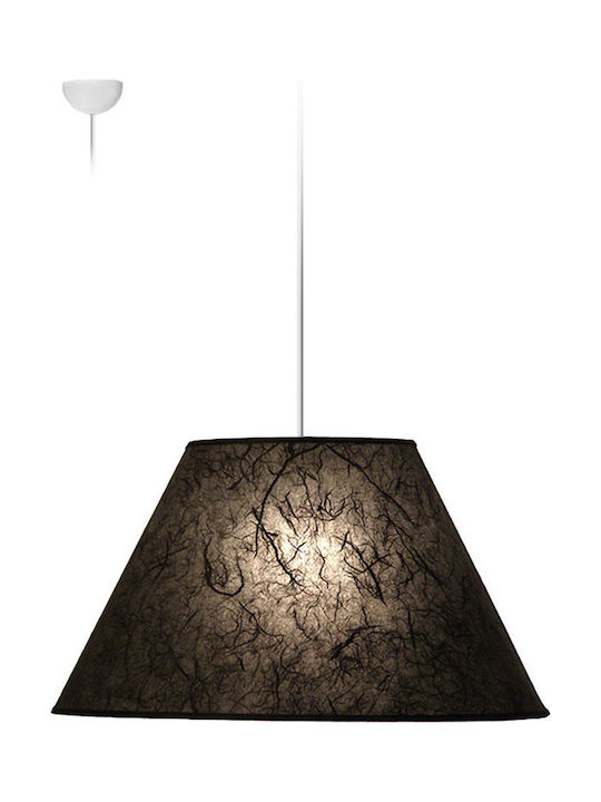 Starlight Pendant Light Black Bell with Socket E27