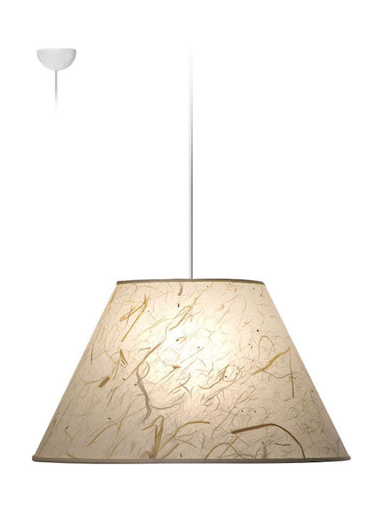 Starlight ΚΑ-ΙΣ-Κ1-35-2601 ΚΡ Pendant Light Beige Bell with Socket E27