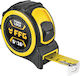 FFG Power Lock Tape Measure with Auto-Rewind 25mm x 5m