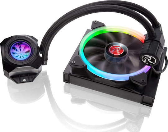 Raijintek Orcus 140 RBW CPU Water Cooling Single Fan 140mm for Socket AM4/1200/115x with RGB Lighting