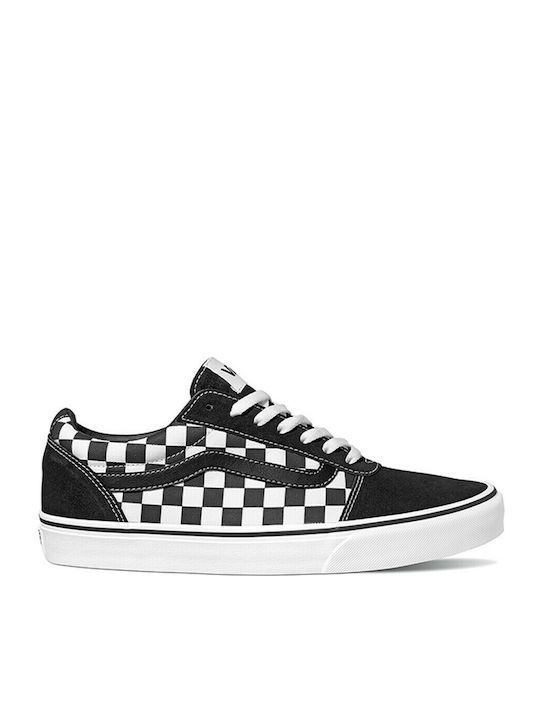 Vans Ward Checkered Sneakers Μαύρα
