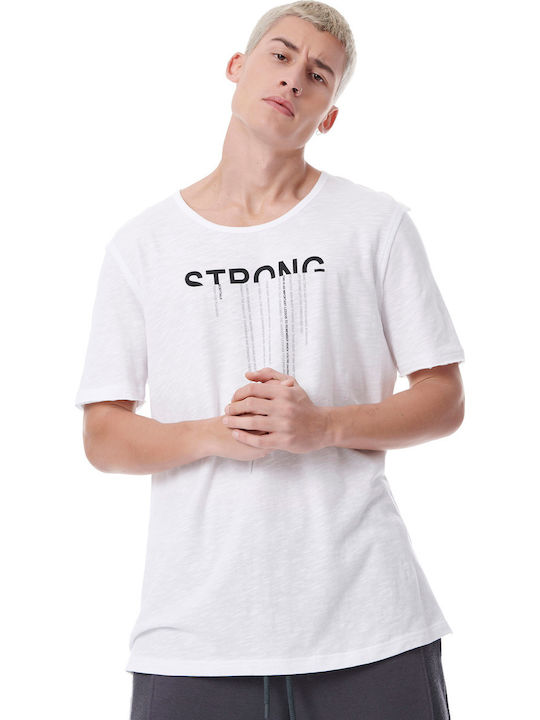 BodyTalk 1191-958328 Men's Athletic T-shirt Short Sleeve White 1191-958328-00200