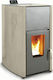Thermiki Pellet 33 Hydro Pellet Stove Radiator 33.11kW