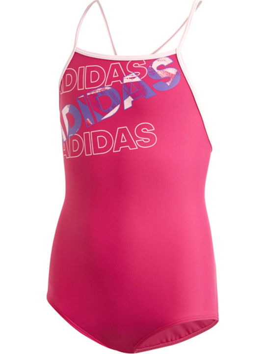 adidas Lineage Παιδικό Μαγιό Ολόσωμο Φούξια
