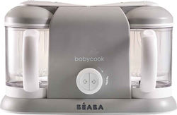 Beaba Babycook Duo 912464 Aparat de gătit cu aburi pentru bebeluși cu Blender 2.2lt Gri
