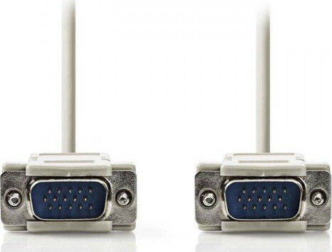 Nedis Cablu VGA - VGA Alb 2m (CCGP59001IV20)