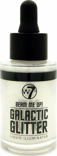 W7 Cosmetics Beam Me Up Galactic Glitter Течен Илюминатор Rocket Fuel За Тялото 25ml