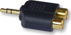 Muzik Конвертор 3.5mm Мъжки в RCA 2x Женски 1 Брой 10-2027G