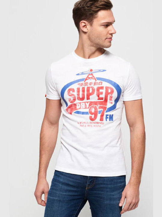 Superdry Heritage Classic Men's Short Sleeve T-shirt White