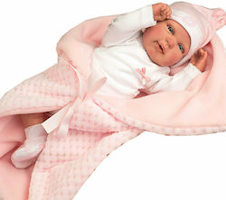 Munecas Arias Baby Reborn Mies Pink 45cm